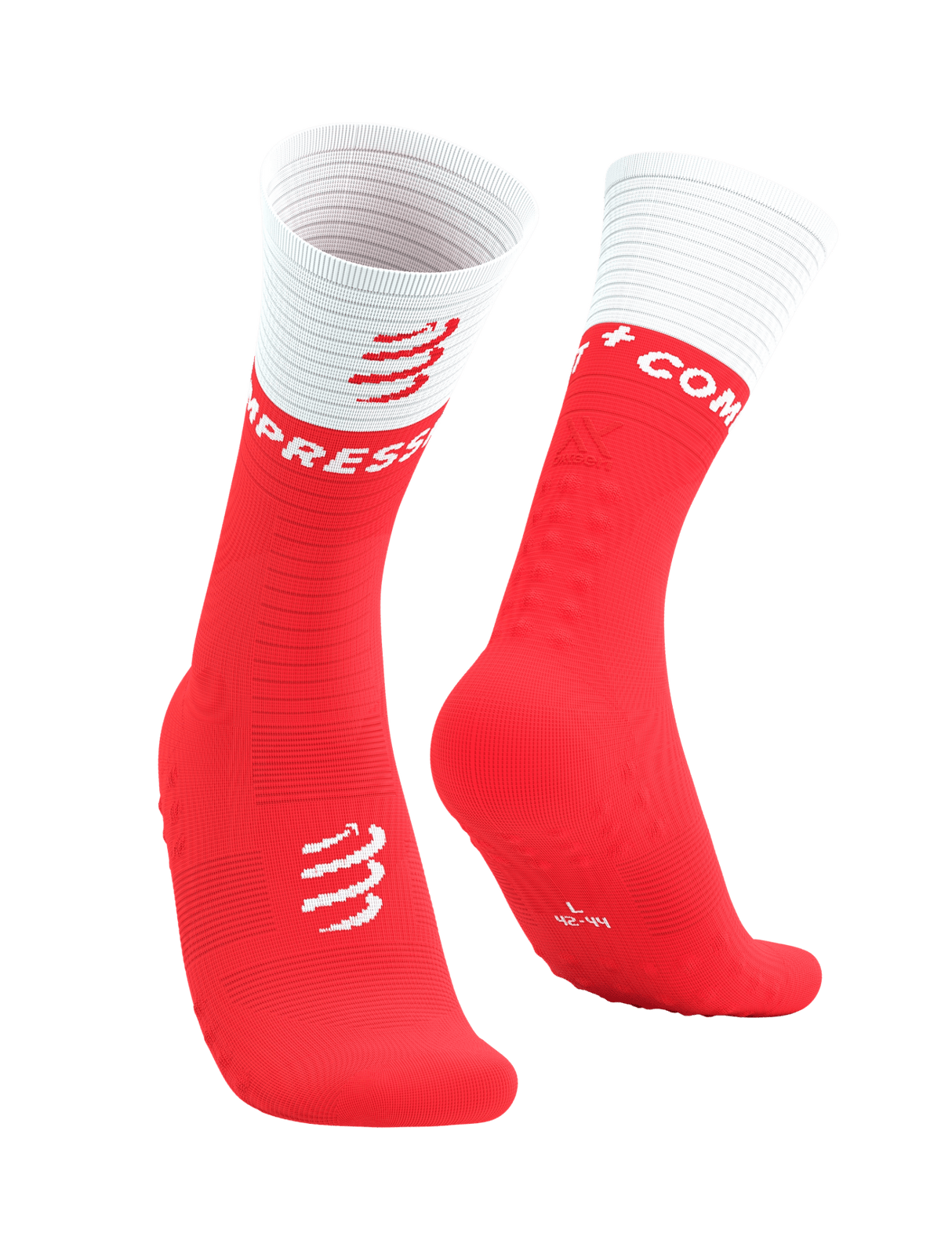 Compressport | Mid Compression Socks V2.0 | Compressiekousen - Trail.nl