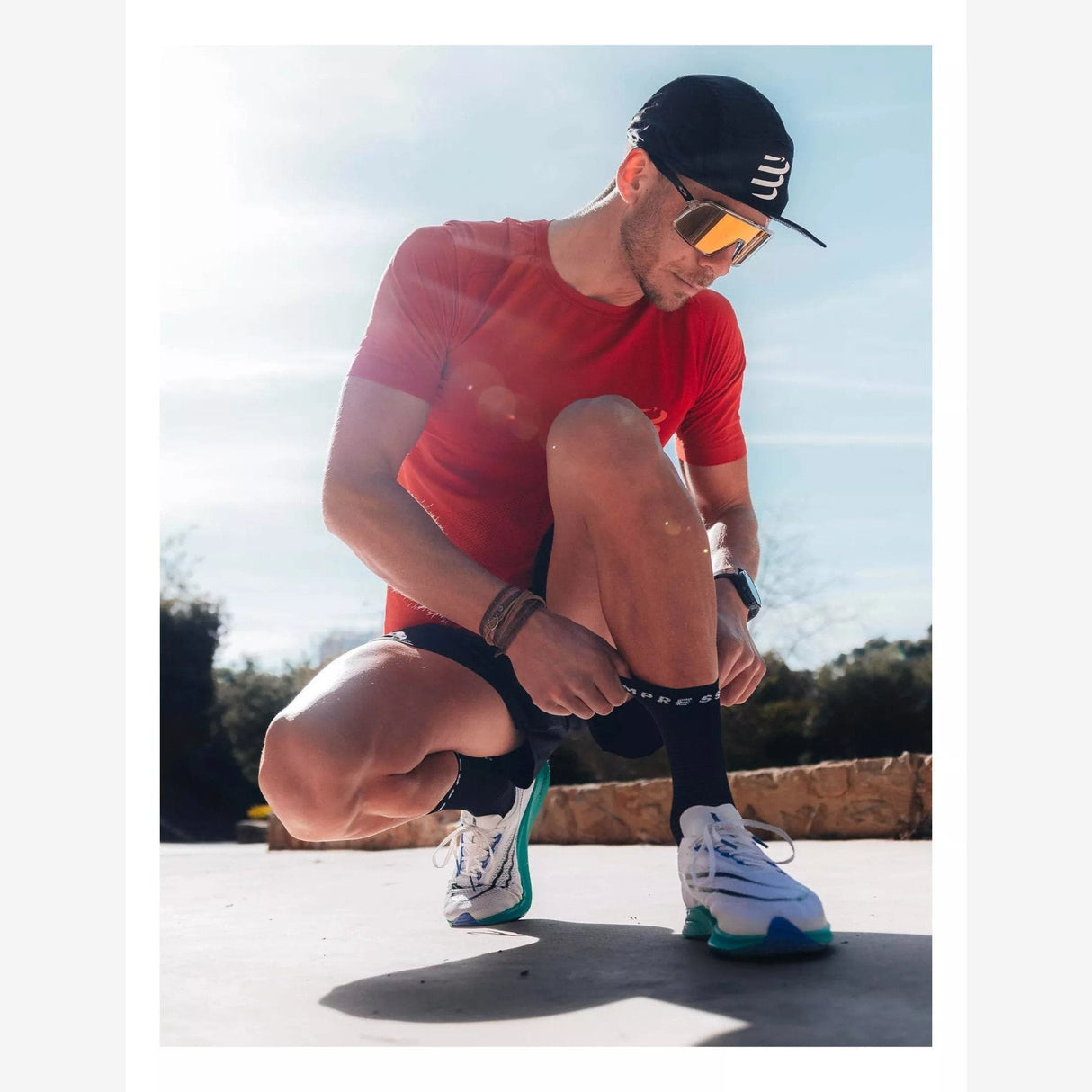 Compressport Pro Marathon Socks V2.0 | Trail.nl