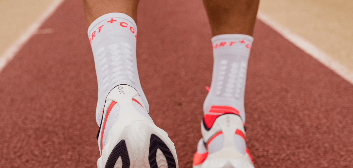 Compressport | Pro Marathon Socks V2.0 | Unisex Hardloopsokken - Trail.nl