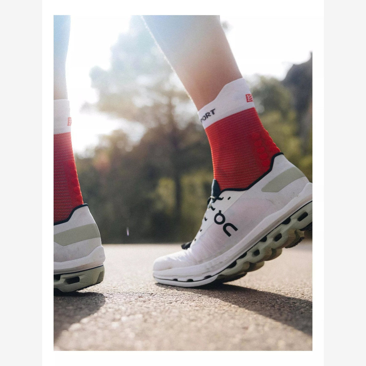 Compressport Pro Racing Socks Run V4.0 High | Trail.nl