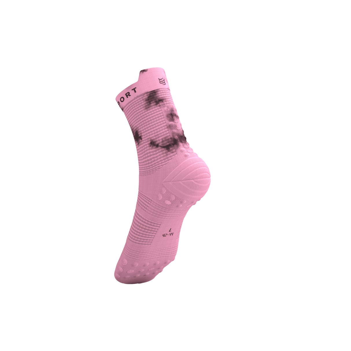 Compressport | Pro Racing Socks Run V4.0 High | Eat My Dust | Trail.nl