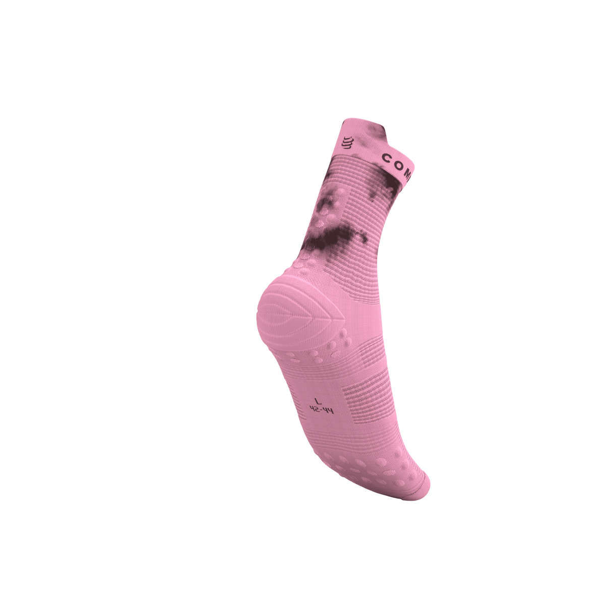 Compressport | Pro Racing Socks Run V4.0 High | Eat My Dust | Trail.nl