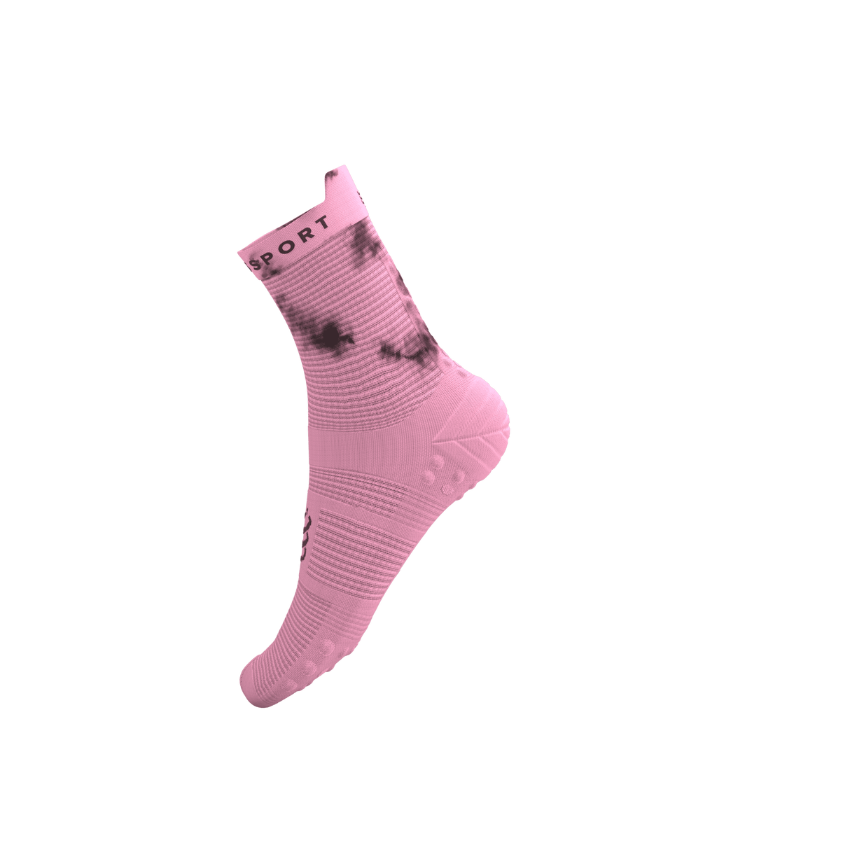 Compressport | Pro Racing Socks Run V4.0 High | Eat My Dust | Trail.nl