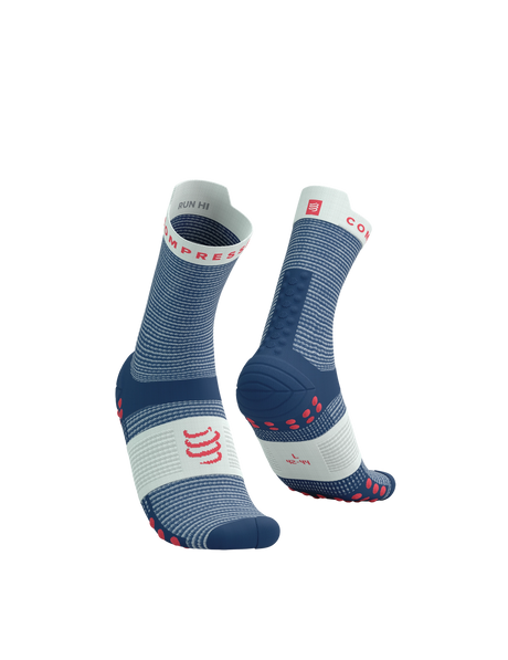 Compressport | Pro Racing Socks Run V4.0 High | Hardloopsokken - Trail.nl
