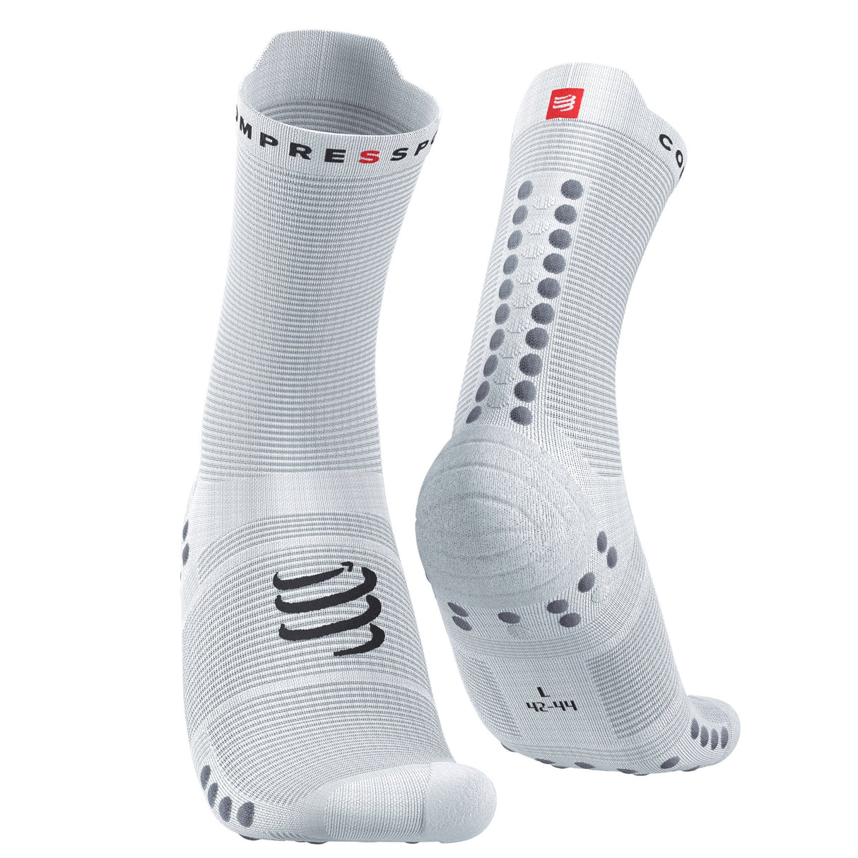 Compressport | Pro Racing Socks Run V4.0 High | Hardloopsokken | Trail.nl