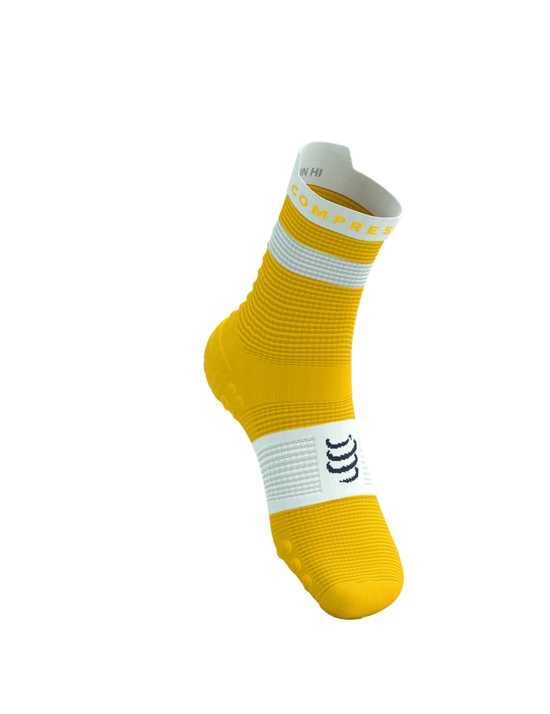 Compressport | Pro Racing Socks Run V4.0 High | Hardloopsokken - Trail.nl