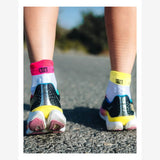 Compressport Pro Racing Socks Run V4.0 Low | Trail.nl