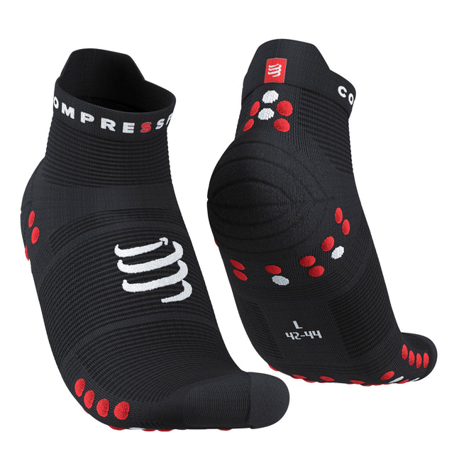 Compressport Pro Racing Socks Run V4.0 Low | Trail.nl