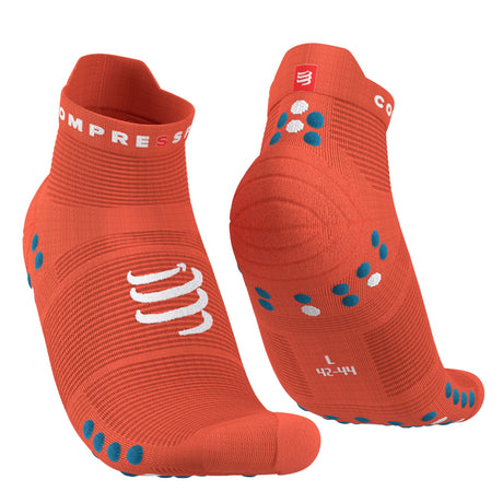 Compressport | Pro Racing Socks Run V4.0 Low | Hardloopsokken | Trail.nl