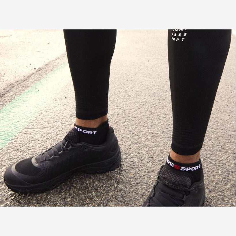 Compressport Pro Racing Socks Run V4.0 Low | Trail.nl