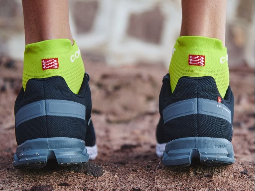 Compressport | Pro Racing Socks Run V4.0 Low | Hardloopsokken | Trail.nl