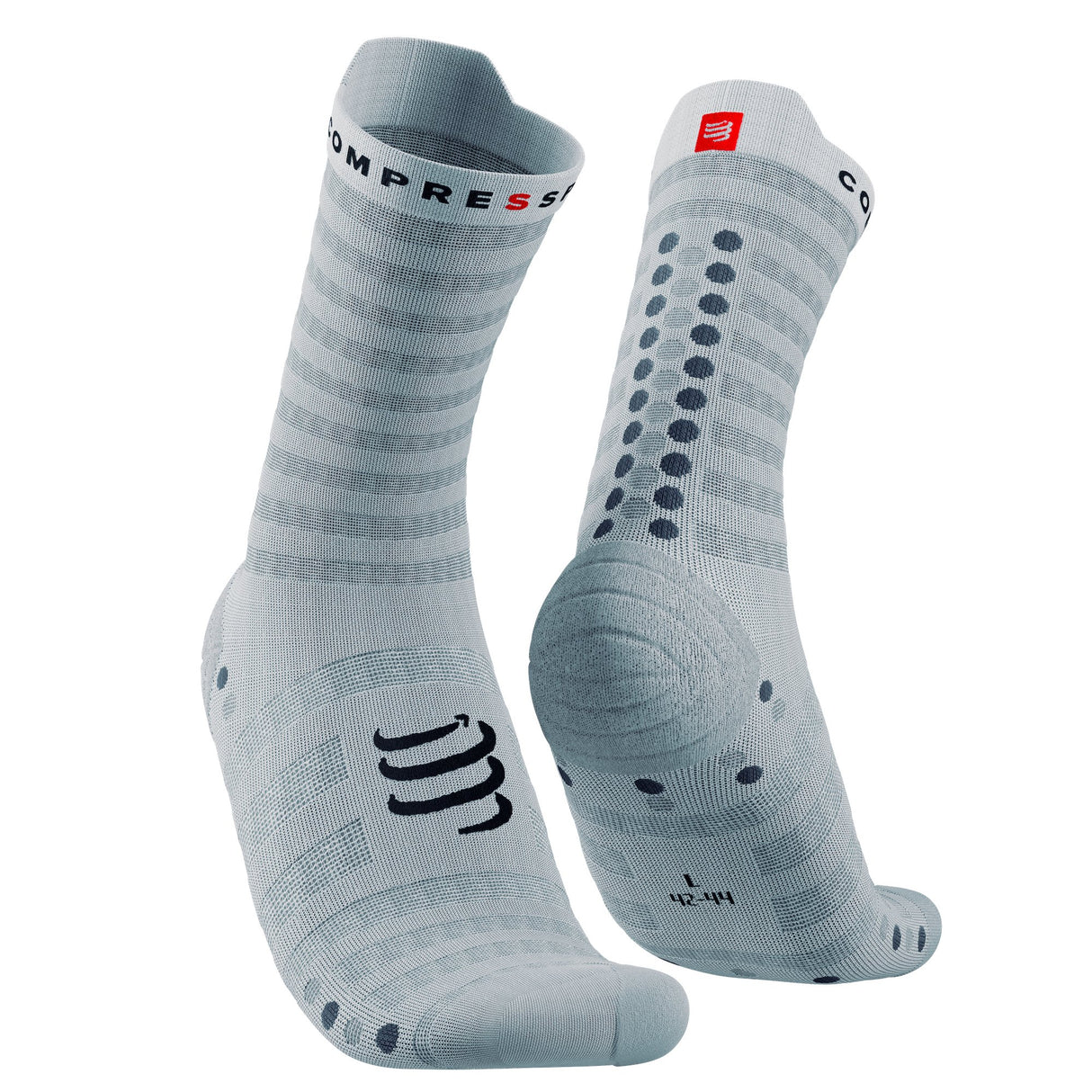 Compressport | Pro Racing Socks Run V4.0 Ultralight High | Hardloopsokken | Trail.nl