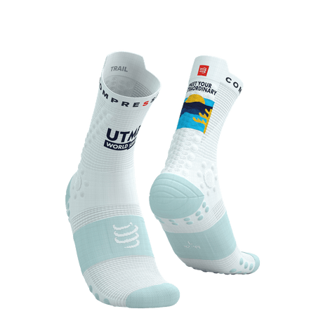 Compressport | Pro Racing Socks Trail V4.0 | UTMB 2025 | Trailrunsokken | Trail.nl