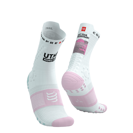 Compressport | Pro Racing Socks Trail V4.0 | UTMB 2025 | Trailrunsokken | Trail.nl