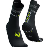 Compressport | Pro Racing Socks v4.0 Run High Flash | Hardloopsokken | Reflectie | Trail.nl