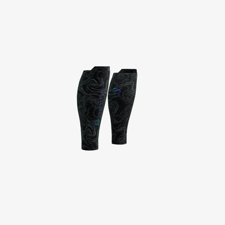 Compressport R2 3.0 Aurora Calf Sleeves (reflective) | Trail.nl