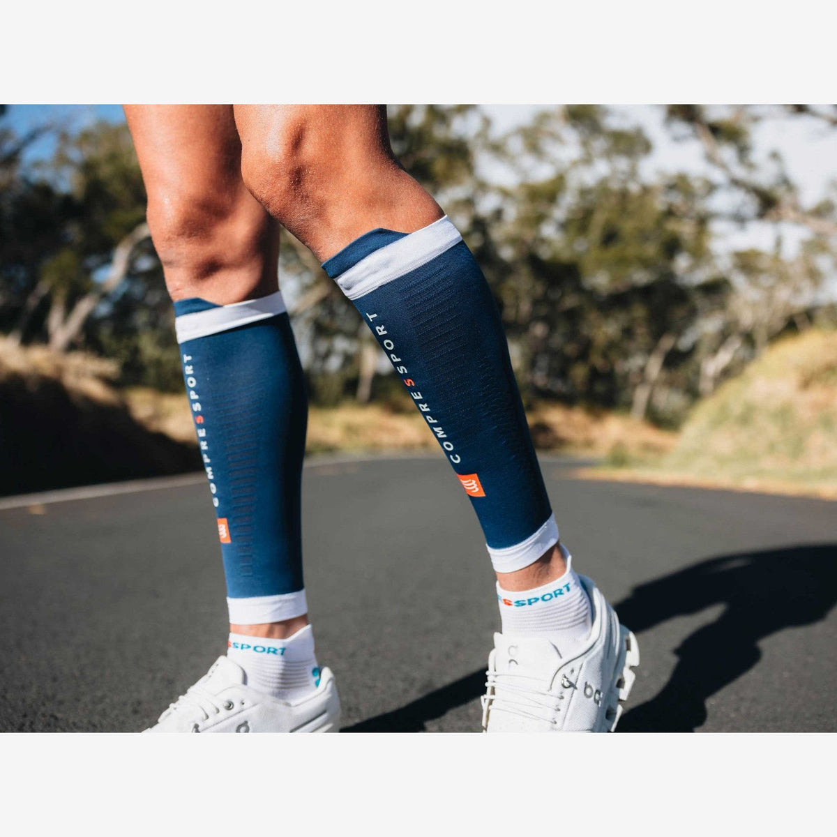 Compressport R2 3.0 Calf Sleeves - Trail.nl