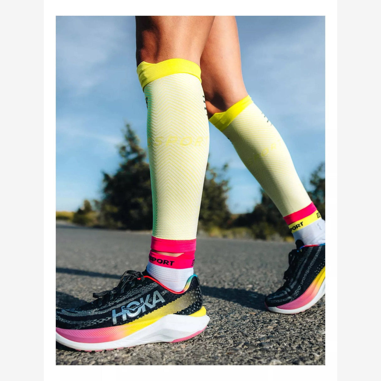 Compressport R2 Oxygen Calf Sleeves | Trail.nl