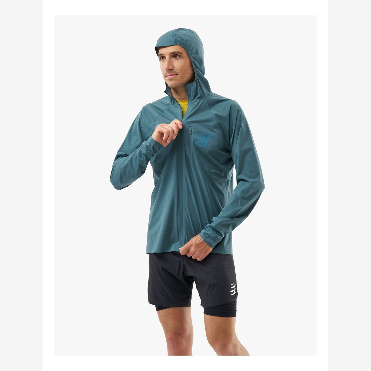 Compressport Tempest Waterproof Jacket Heren | Trail.nl