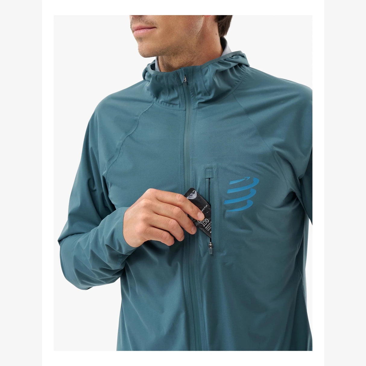 Compressport Tempest Waterproof Jacket Heren | Trail.nl