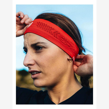 Compressport | Thin Headband On/Off 2.0 | Unisex Hoofdband | Trail.nl