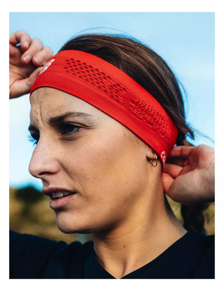 Compressport | Thin Headband On/Off 2.0 | Unisex Hoofdband | Trail.nl