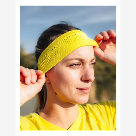 Compressport | Thin Headband On/Off 2.0 | Unisex Hoofdband - Trail.nl
