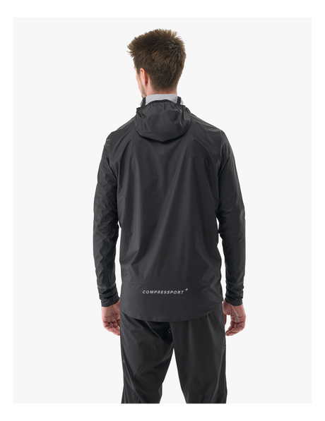 Compressport | Thunderstorm Waterproof 25/75 Jacket | Regenjas | Unisex - Trail.nl