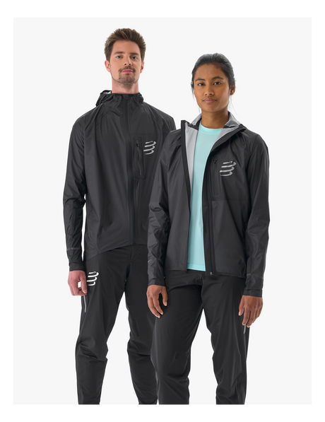 Compressport | Thunderstorm Waterproof 25/75 Jacket | Regenjas | Unisex - Trail.nl