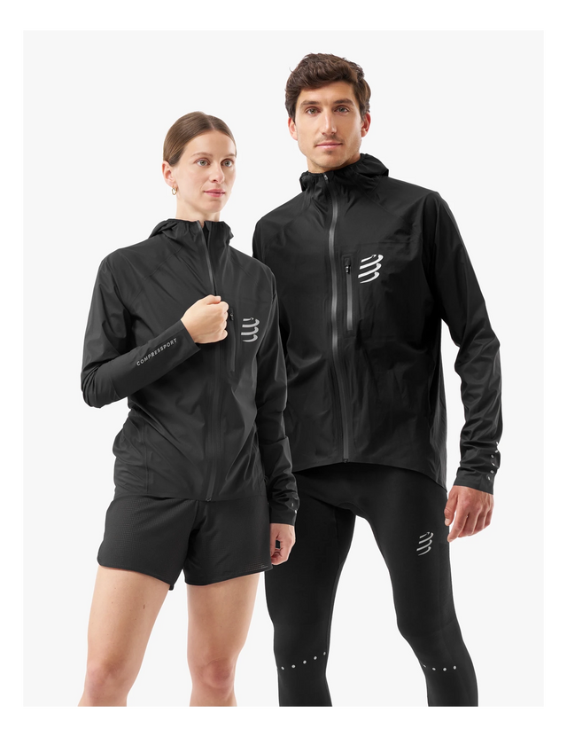 Compressport | Thunderstorm Waterproof Jacket | Regenjas | Trail.nl