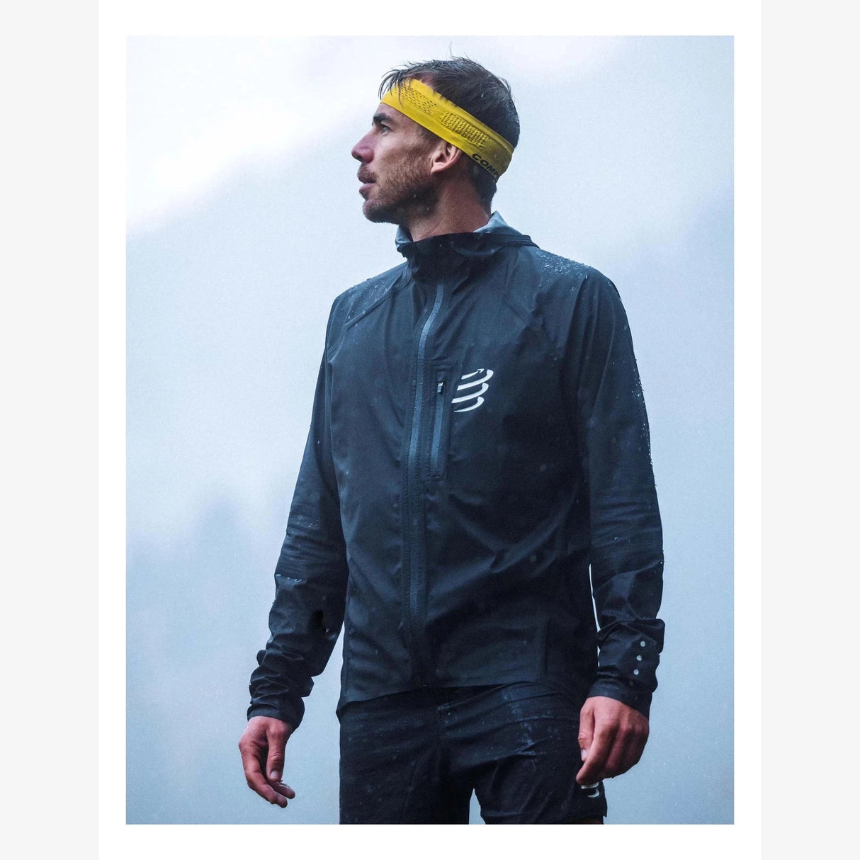 Compressport | Thunderstorm Waterproof Jacket | Regenjas | Trail.nl