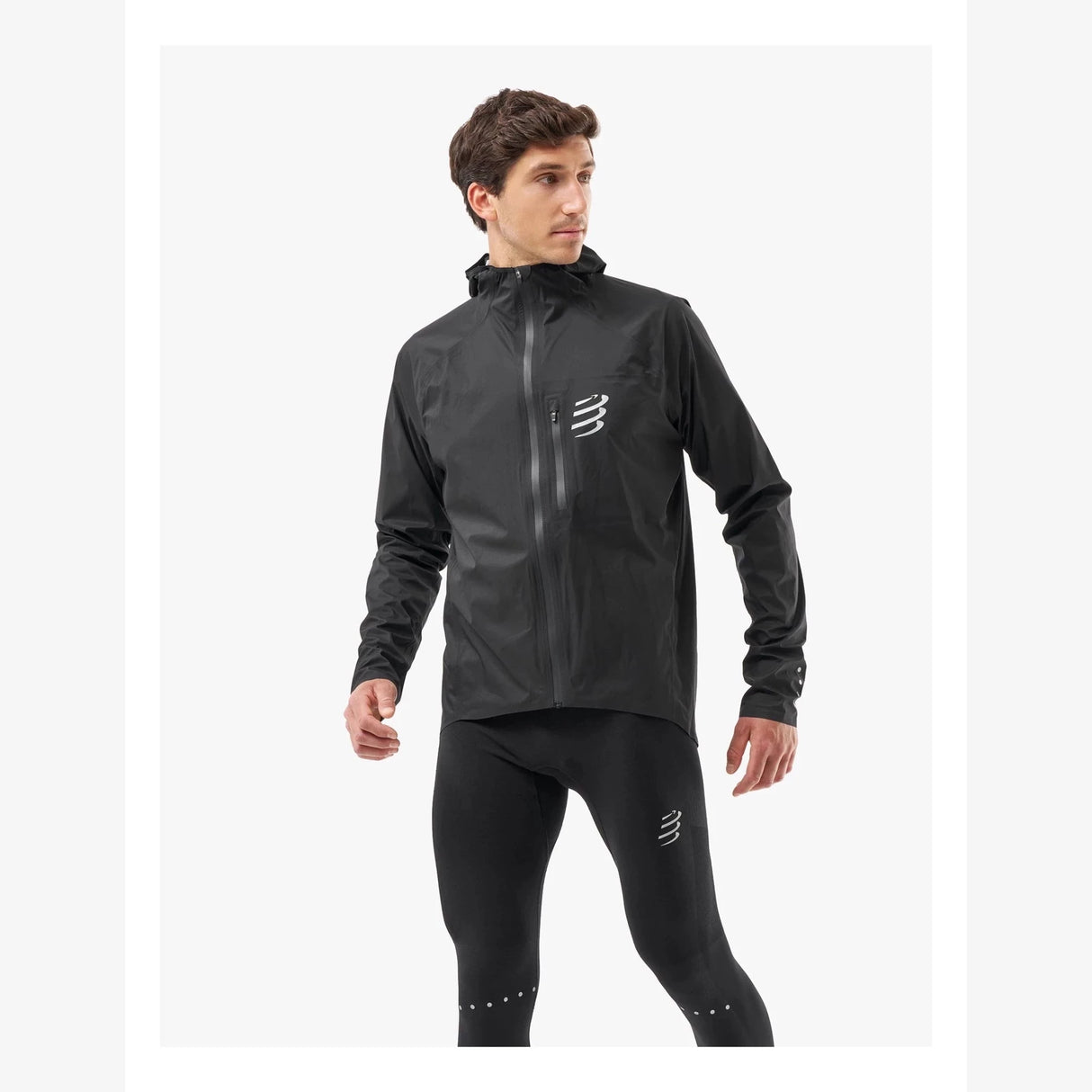 Compressport | Thunderstorm Waterproof Jacket | Regenjas | Trail.nl