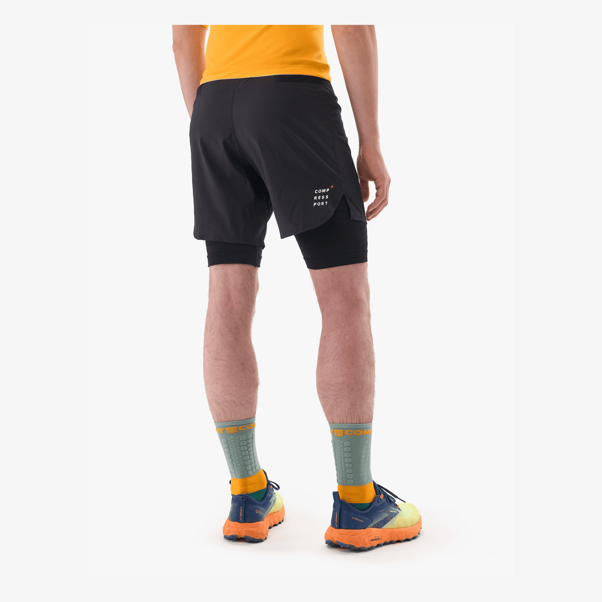 Compressport Trail 2-in-1 Short Heren | Trail.nl