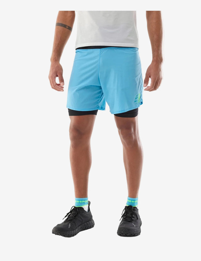 Compressport Trail 2-in-1 Shorts Heren | Trail.nl