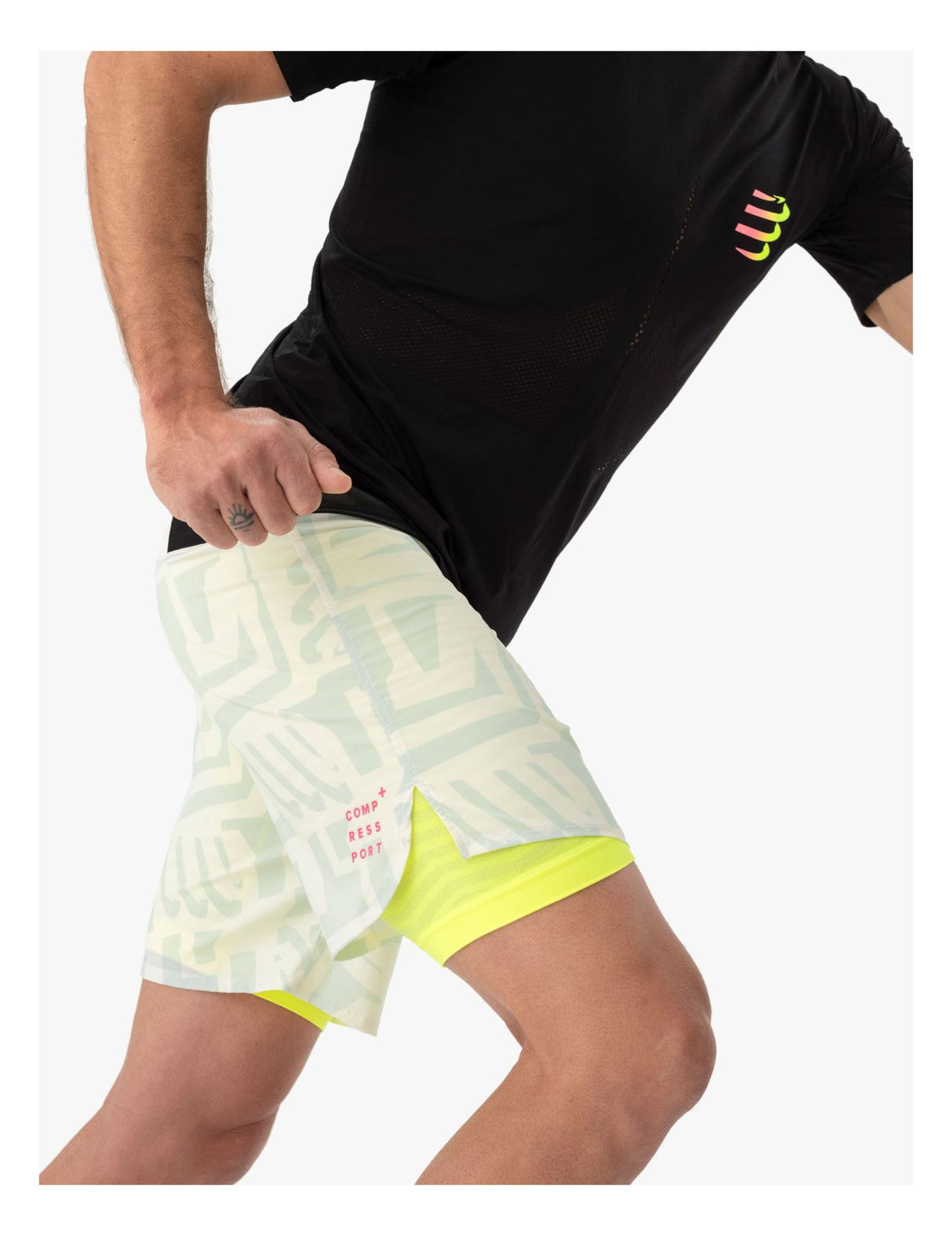 Compressport | Trail Racing 2-in-1 Short | Heren | Trail.nl