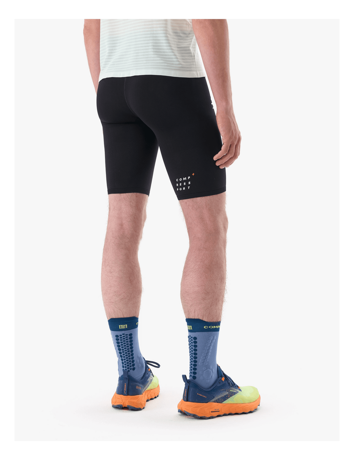 Compressport | Trail Under Control Short | Compressieshort | Heren | Trail.nl