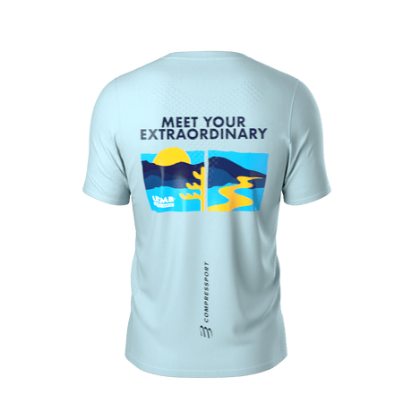 Compressport | Training T-Shirt | Shortsleeve Shirt | UTMB 2025 | Heren | Trail.nl