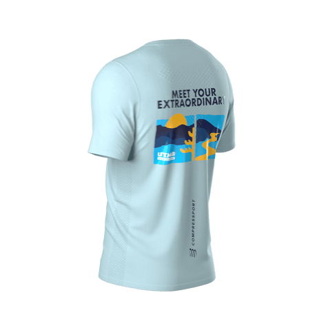 Compressport | Training T-Shirt | Shortsleeve Shirt | UTMB 2025 | Heren | Trail.nl