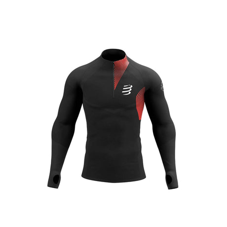 Compressport | Winter Trail Postural LS Top | Longsleeve | Heren | Trail.nl