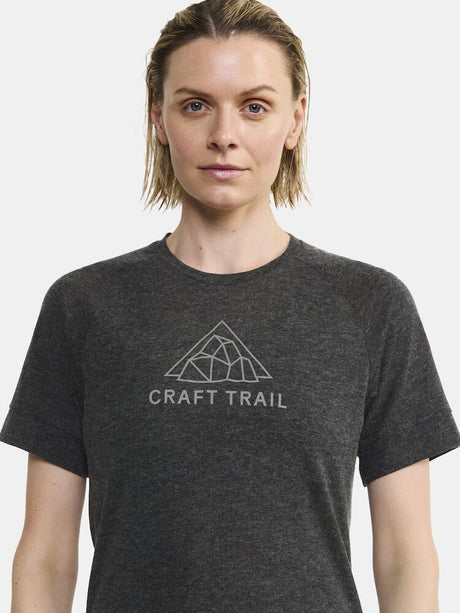 Craft | ADV Trail Wool Shortsleeve | T-Shirt | Dames | Trail.nl