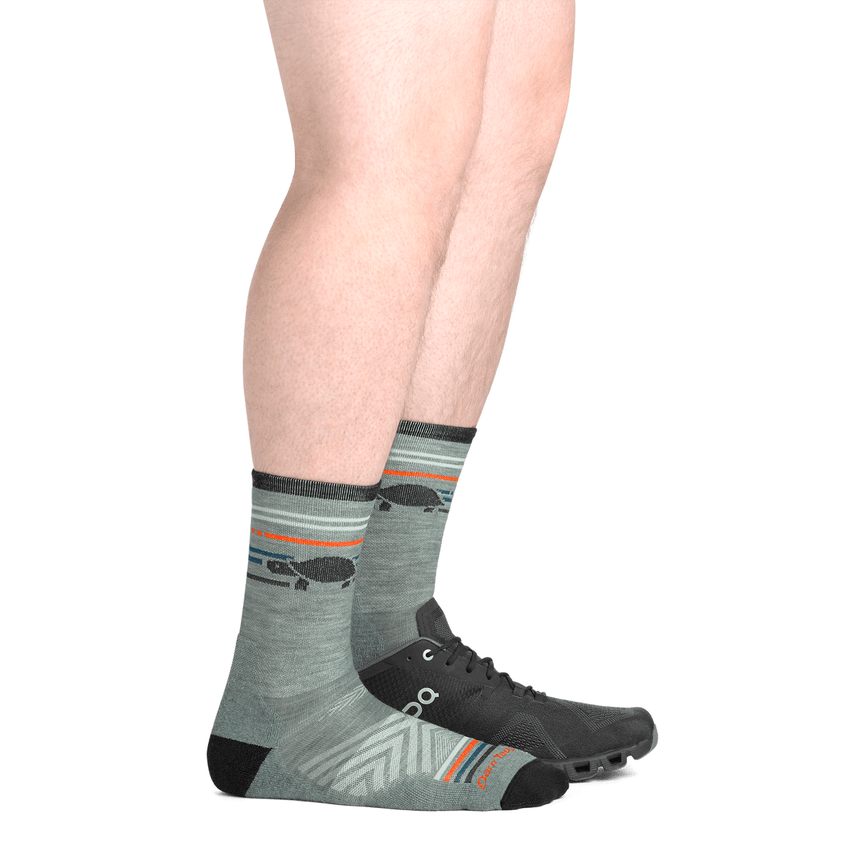 Darn Tough 1041 Pacer Micro Crew Heren | Trail.nl