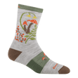 Darn Tough | 5026 Mellow Mushrooms | Micro Crew | Lightweight | Cushion | Dames | Wandelsokken | Trail.nl