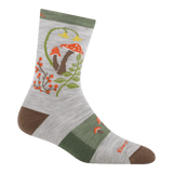 Darn Tough | 5026 Mellow Mushrooms | Micro Crew | Lightweight | Cushion | Dames | Wandelsokken | Trail.nl