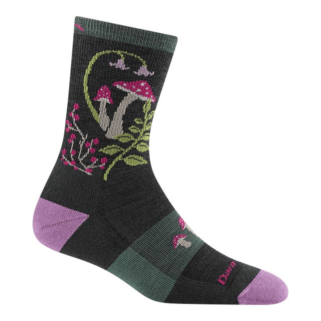 Darn Tough 5026 Mellow Mushrooms Micro Crew Dames | Trail.nl