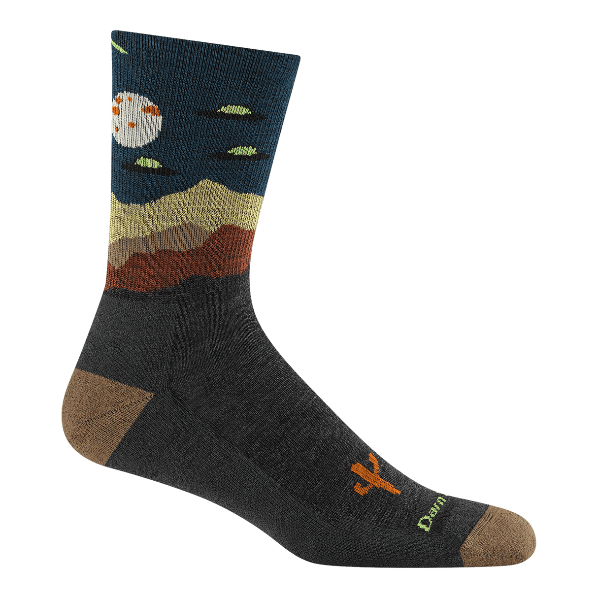 Darn Tough | 5051 Spaced Out | Micro Crew | Lightweight | Cushion | Heren | Wandelsokken | Trail.nl