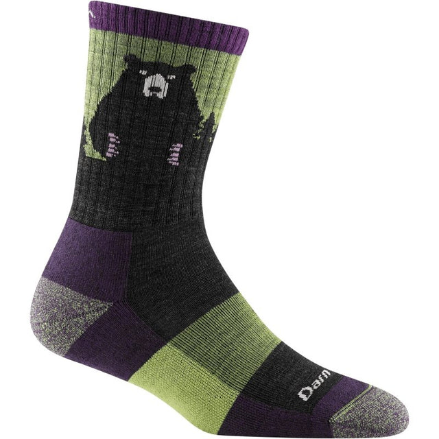 Darn Tough | 1970 Bear Town | Micro Crew | Lightweight | Cushion | Dames | Wandelsokken | Trail.nl