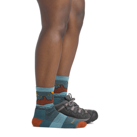 Darn Tough | Celeste | Micro Crew | Midweight | Cushion | Dames | Wandelsokken | Trail.nl