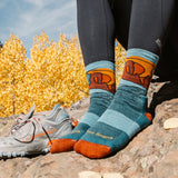 Darn Tough | Celeste | Micro Crew | Midweight | Cushion | Dames | Wandelsokken | Trail.nl