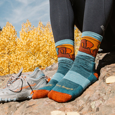 Darn Tough | Celeste | Micro Crew | Midweight | Cushion | Dames | Wandelsokken | Trail.nl