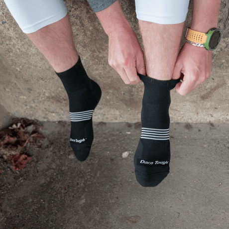Darn Tough | Element | Quarter | Lightweight | Cushion | Unisex | Trailrunsokken | Trail.nl